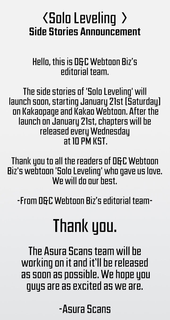 Solo Leveling, Chapter 179.5 image 1